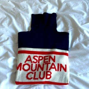 Perfect Moment Navy Ski Sweater